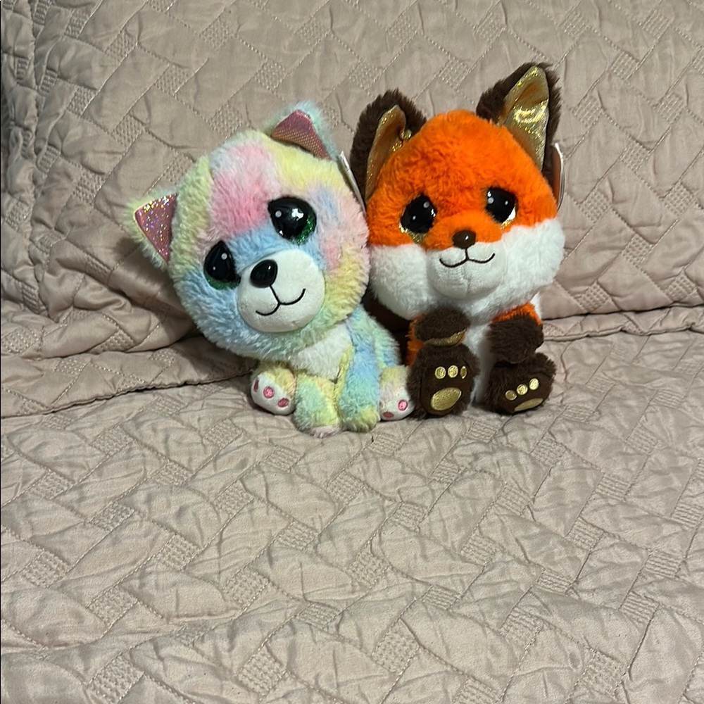 Colorful Plush Pet Toy Set
